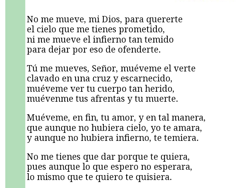 Para mí.
El mejor poema de Amor.