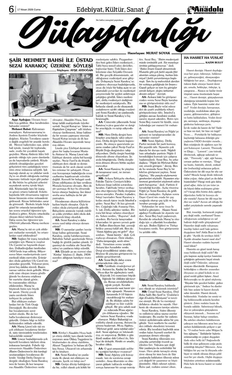 Gülaydınlığı, 65

17 Nisan 2026