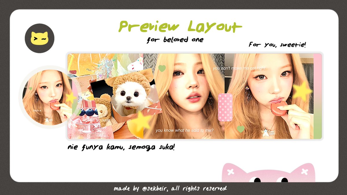 Altheara, mention after dm! 🍤 tweet media