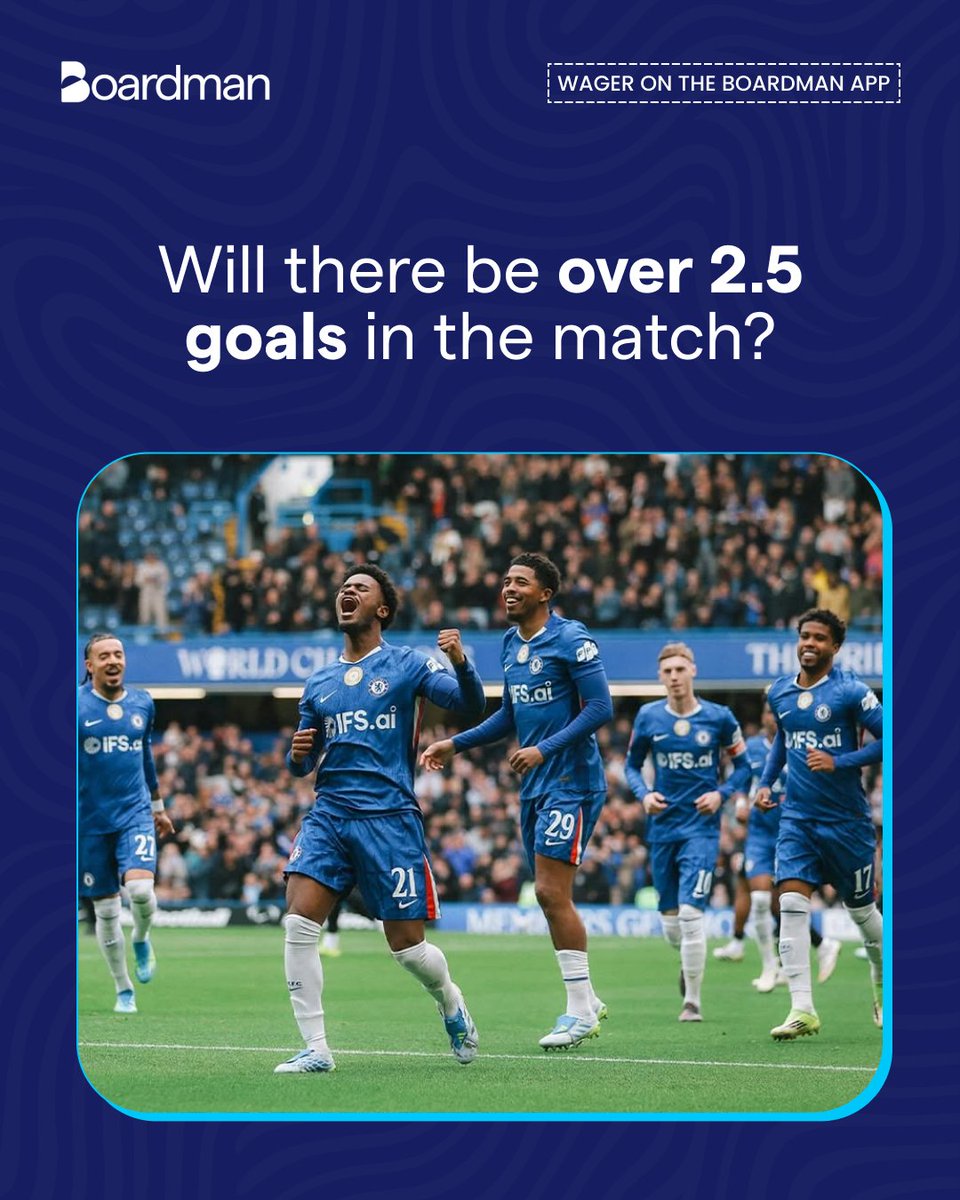 YourBoardman's tweet photo. Champions League spots on the line: Chelsea vs Man United this weekend. Only time will tell, but Chelsea look like they need the three points badly.

Who are you backing? Place your wager with friends now on the Boardman App! ⚽

#Boardman #EPL https://t.co/ir90U2YRVm