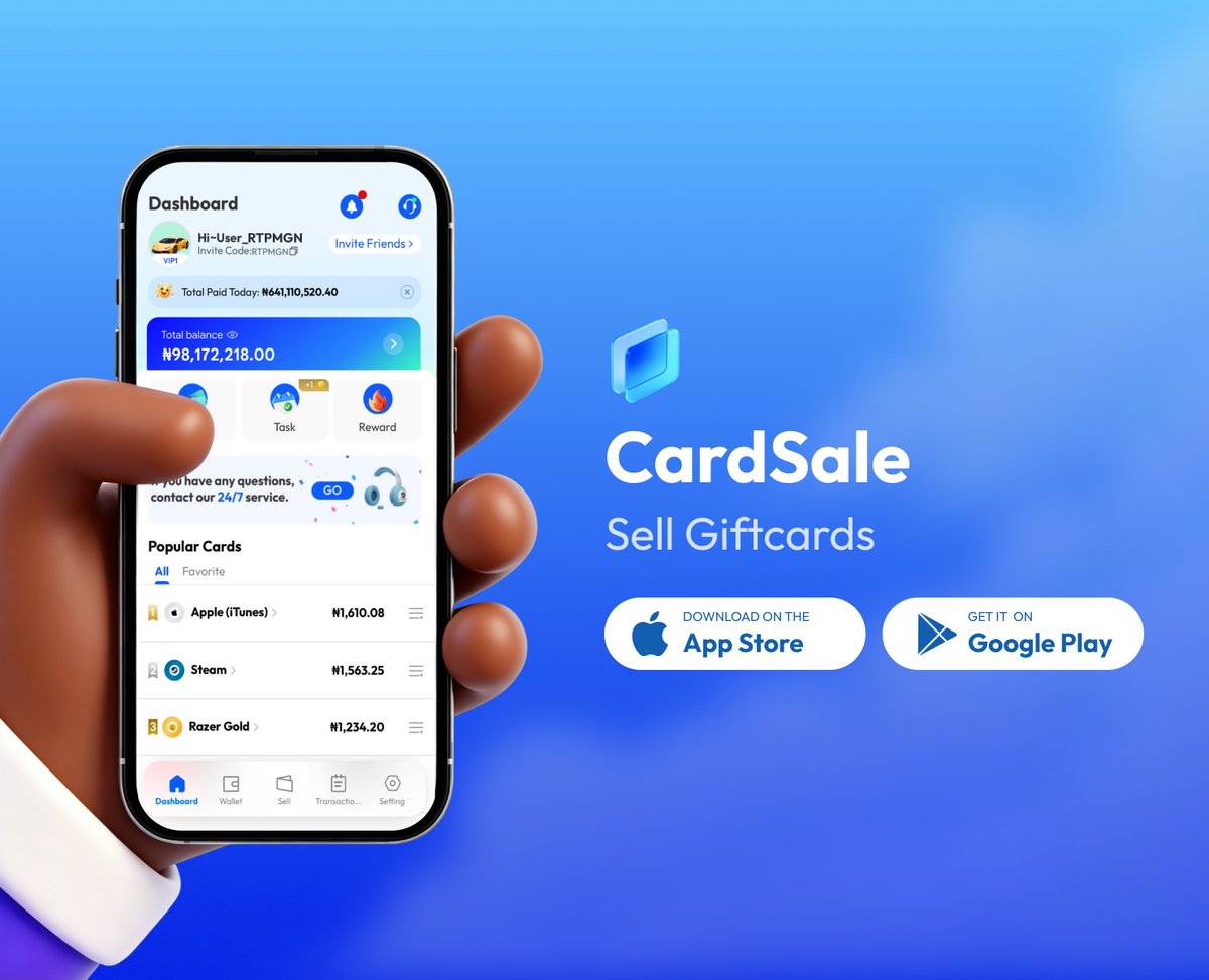 CardSale tweet media