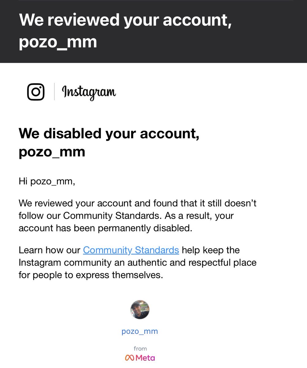 MP_VA001's tweet photo. @instagram Unban my account I did nothing wrong and submitted a selfie of me, been on the platform since it started. https://t.co/KNrCOeQBRX