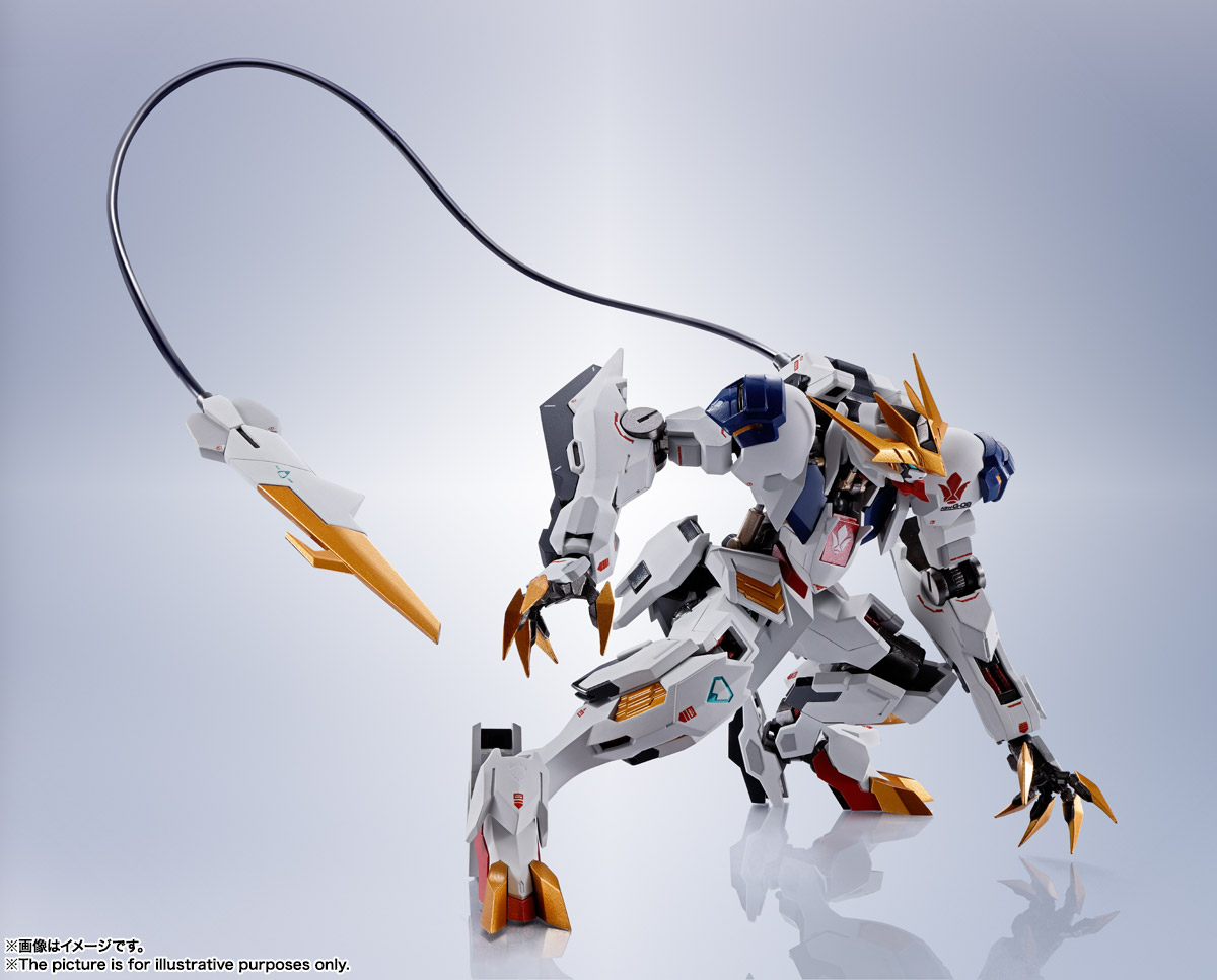 gundam_tamashii's tweet image. 【今週の発売商品】

『機動戦士ガンダム #鉄血のオルフェンズ』より
「METAL ROBOT魂 ＜SIDE MS＞ ガンダムバルバトスルプスレクス」の再販が一般店頭にて4月18日(土)発売！
📋商品詳細→ tamashiiweb.com/item/13132/

眼光エフェクトで暴走状態を再現可能！
#g_tekketsu #ROBOT魂 #ガンダムフィギュア