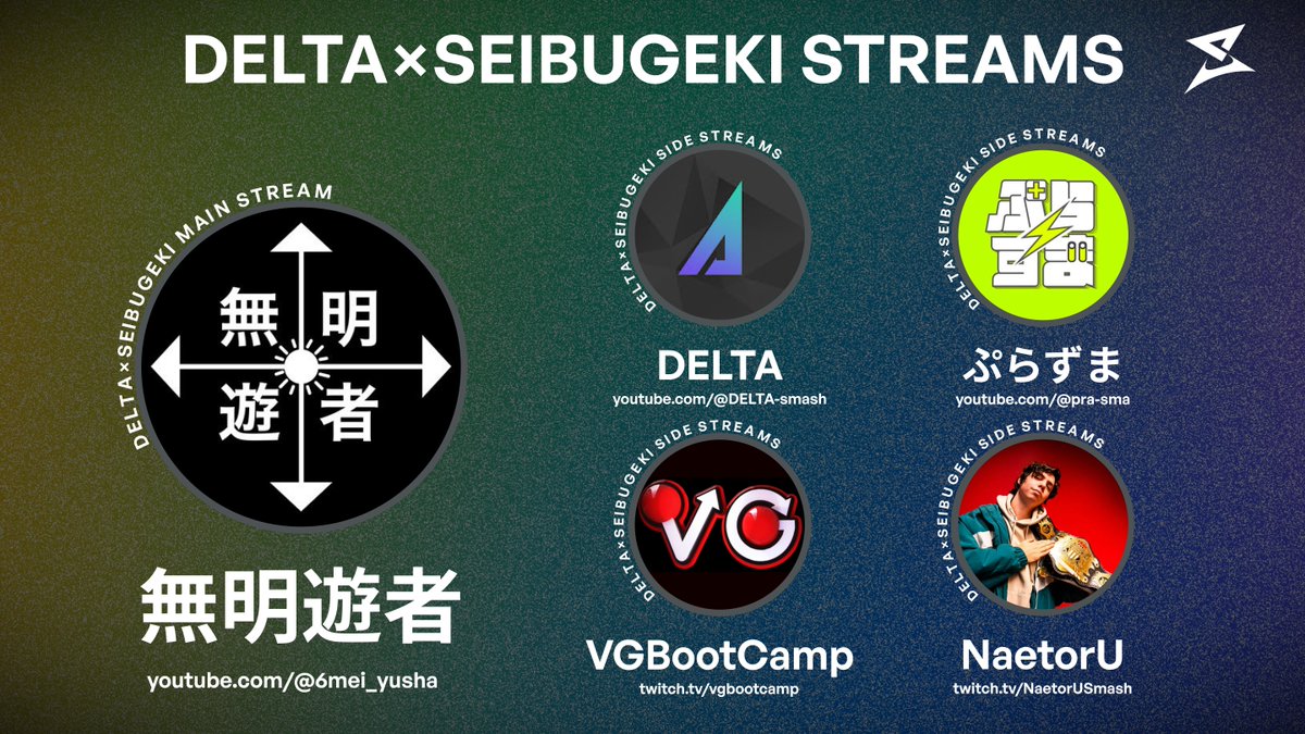 DELTA ▶ 4/18-19 : デルブゲキOpen tweet media