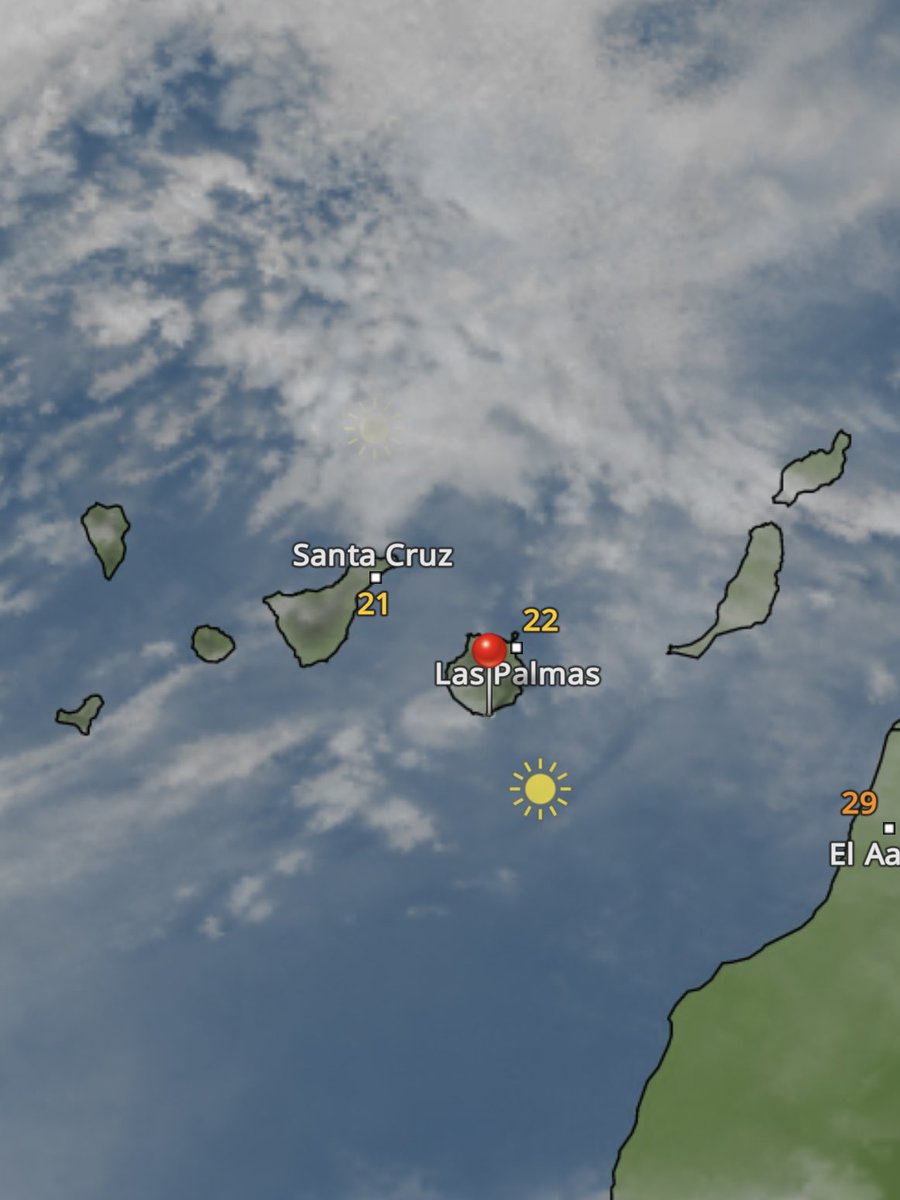 mycanaryislands's tweet image. Calima is striking the Canary Islands until next Monday.

#weather #calima #haze #Maspalomas #grancanaria #canarias #Lanzarote #fuerteventura #tenerife #LaPalma #LaGomera #ElHierro #spain #españa #mycanaryislands #fblifestylechallenge