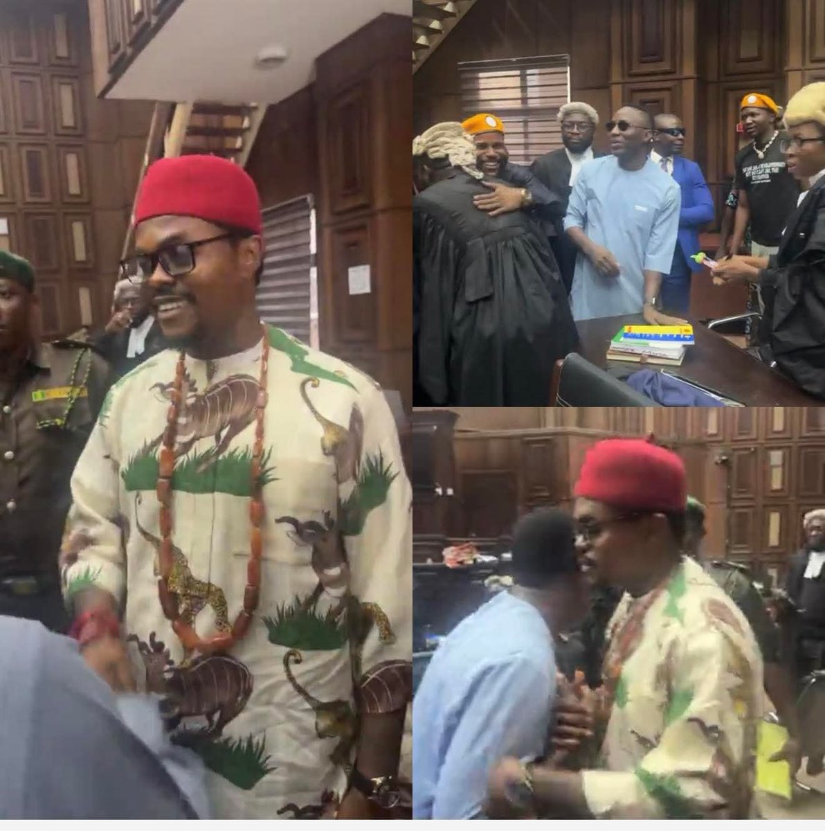 razorblade300's tweet photo. 😳🚨“BAIL DENIED?

Blord is currently at the Federal high court for his bail hearing.  He looks strong and healthy.  The young billionaire is hoping to go home any moment from now. He has fully recovered and is ready to go home from his short holiday at Kuje prison.  

We pray the bail won’t be DENIED.  

THE BAIL will not be denied.  He has already learned new things.