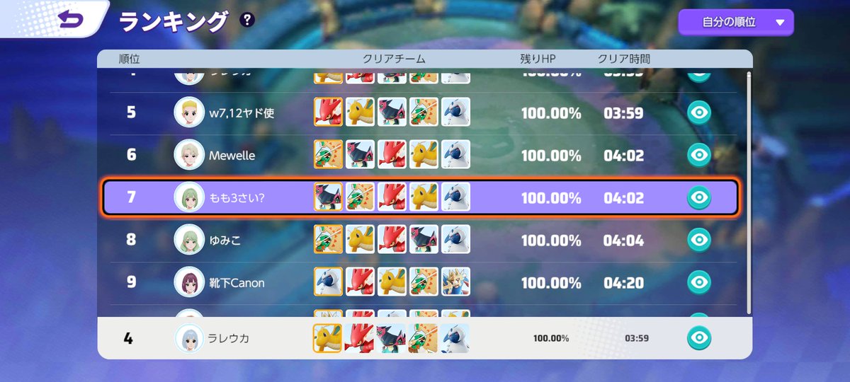 tealeaf_poke's tweet photo. 超パレ記録メモ✍️
ベスト→100%/03:59
カルテット→100%/04:02
トリオ→100%/04:21
デュオ→100%/05:11
ソロ→99.75%(フレンドマッチ) 98.00%(notフレンドマッチ) https://t.co/AQqo3n6vWZ