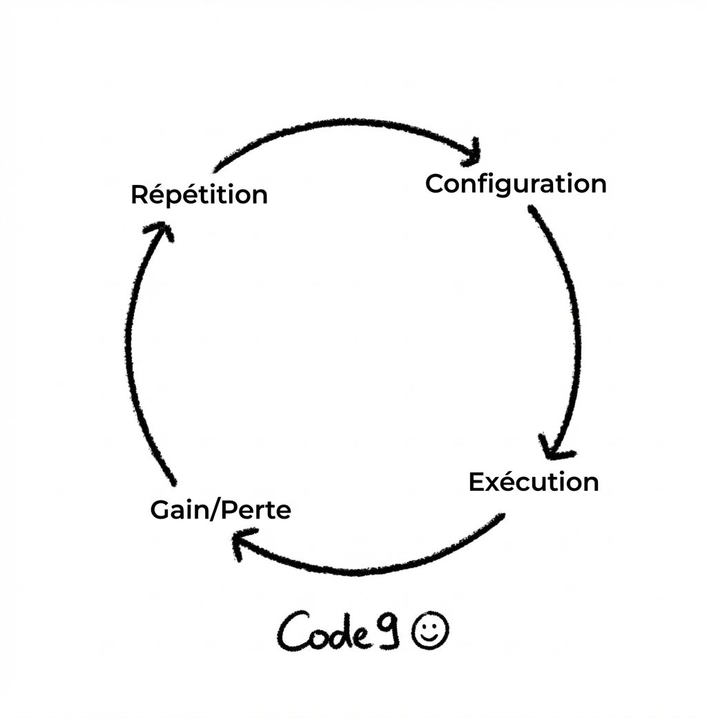 Code9_fr's tweet image. L’avantage statistique ne se crée pas, il s’exécute. Votre Edge réside dans la répétition mécanique de votre cycle.

Si vous laissez vos émotions réécrire vos règles, vous détruisez vos probabilités. La maîtrise de soi est votre seul véritable travail.

#trading #process #mindset