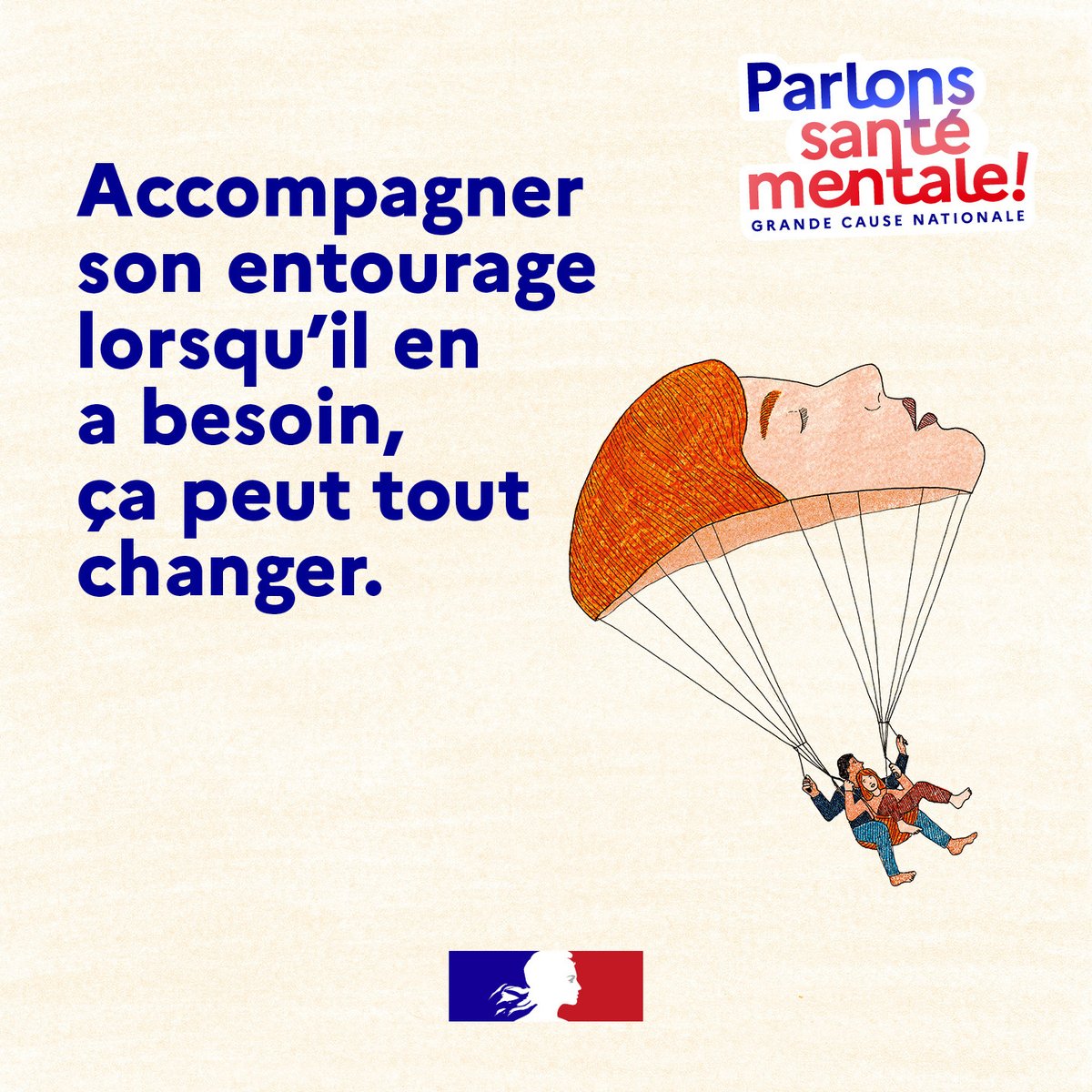 Image de Préfet de la Corrèze - #SantéMentale | 🧠 Accompagner son entourage ça peut tout changer.
Stress, fatigue, découragement… c