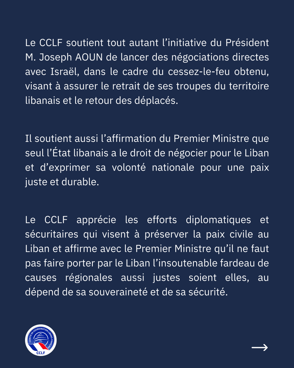Comité de Coordination Libano-Français tweet media