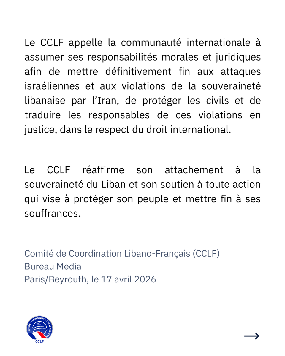 Comité de Coordination Libano-Français tweet media