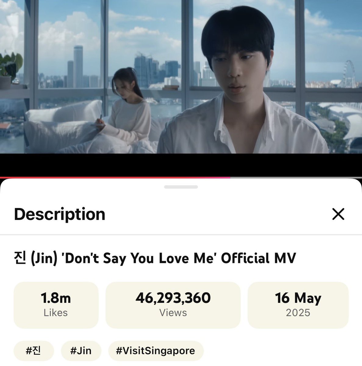 JIN YOUTUBE tweet media