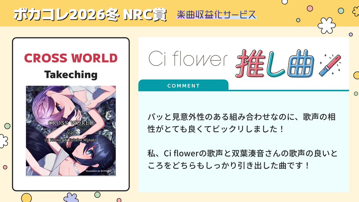 楽曲収益化サービス（NRC） tweet media