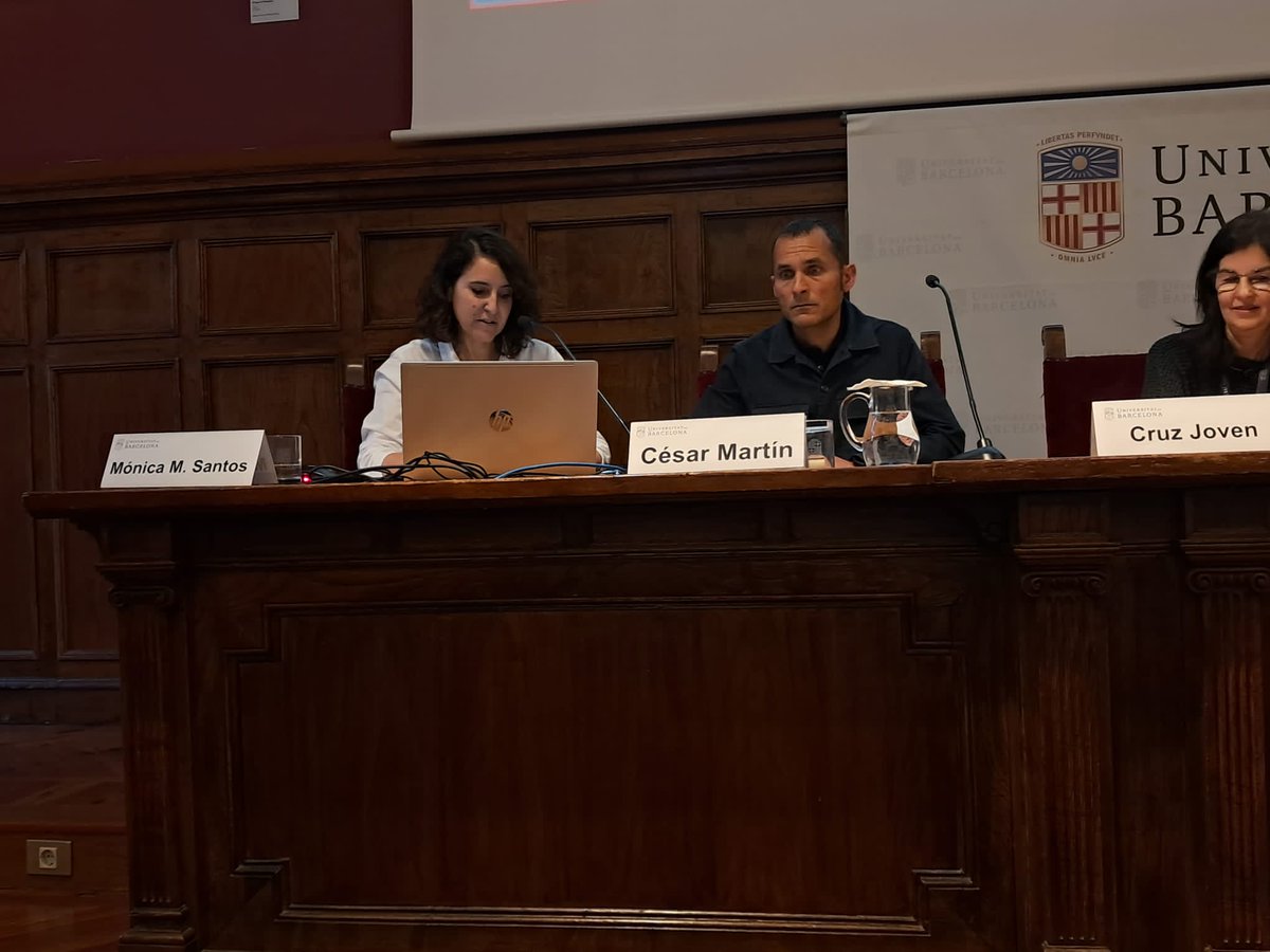 BibliotecaUCLM's tweet photo. 📚 La #BUCLM en las V Jornadas de Gestión del Patrimonio Bibliográfico de #REBIUN
Hoy, Mónica Santos y César Martín (campus de Toledo) presentan: “La colección David Gonzalo Maeso…: dificultades y oportunidades en la gestión de un fondo histórico”
¡Enhorabuena! 👏 https://t.co/CS6BcmJlN6
