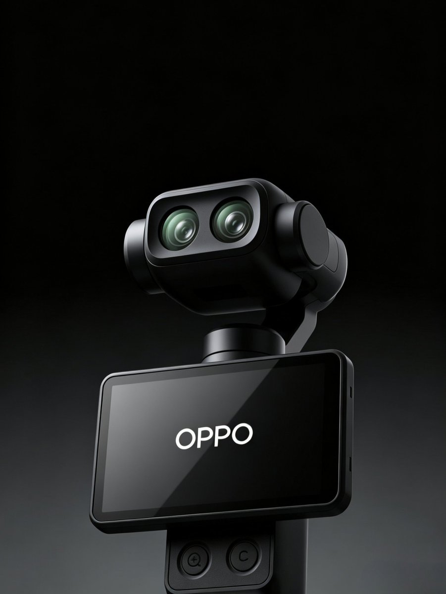 YiZhiNe's tweet image. Breaking: OPPO Pocket handheld gimbal camera coming in 2026
Codenamed "Fu Yao", marking OPPO’s official entry into the handheld gimbal camera market to compete with DJI.
Estimated price: 2XX RMB.
 
Looking forward to this new OPPO Pocketc?

📷

#OPPOPocket 
#DJIPocket4