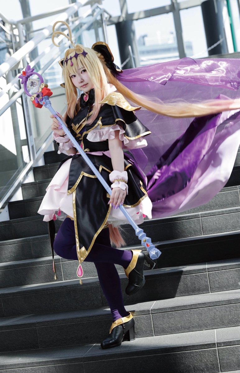 いちさんのキュアアルカナ・シャドウコスプレ、本当に美しい