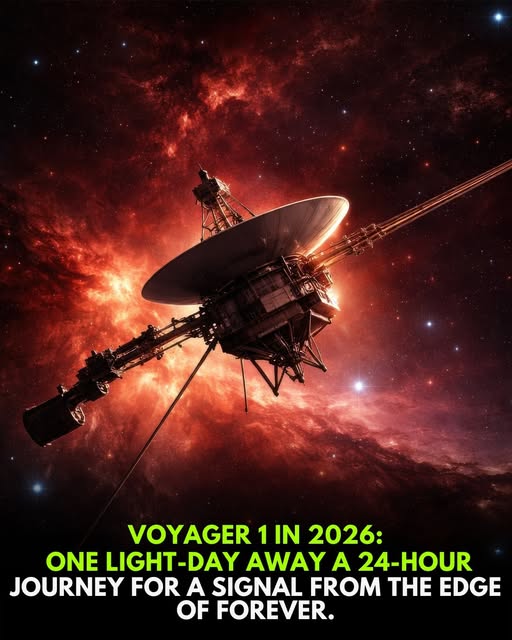 Space Distance Light Days NASA's Voyager 1 spacecraft nears one light-day distance ...