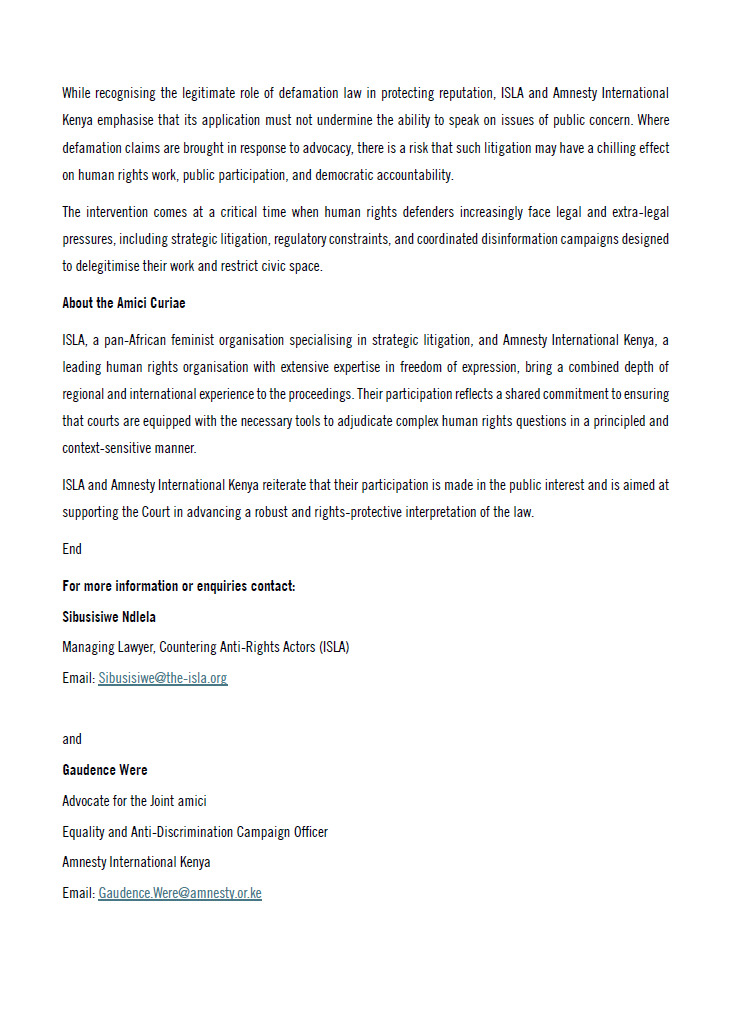 Amnesty Kenya tweet media