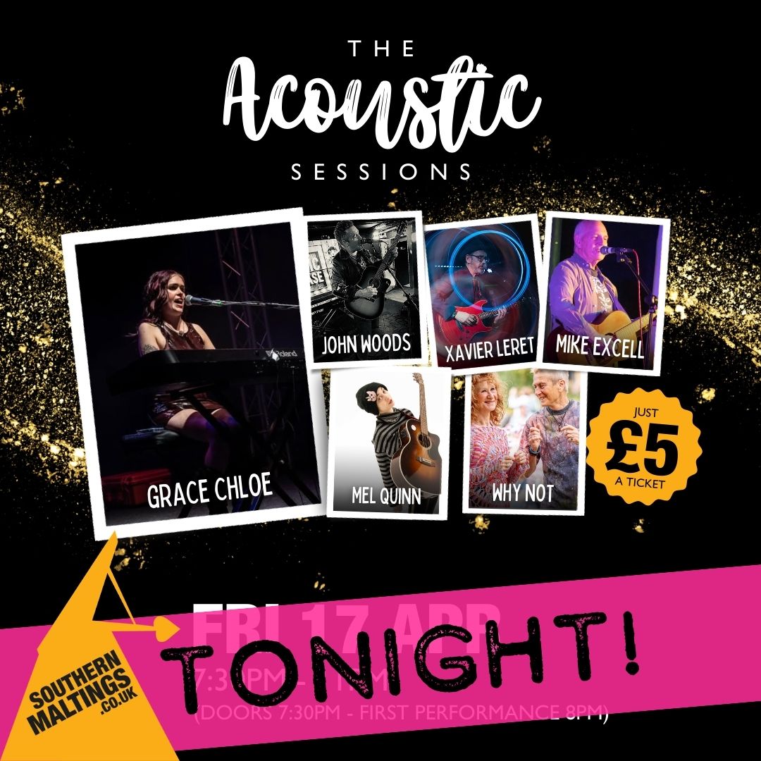 southernmalting's tweet image. Tonight. Acoustic Sessions at Southern Maltings.

Live music from six local acts.
Final tickets: southernmaltings.co.uk/events/acousti…

#livemusic #ware #herts