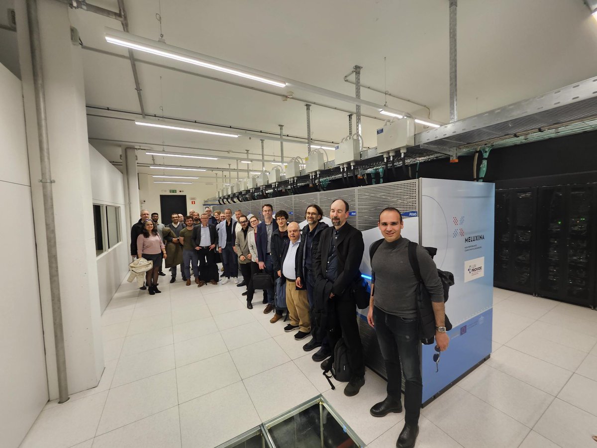EuroHPC_JU's tweet image. Collaboration in action🤝

@EuroHPC_JU &amp;amp; Hosting Entities met in #Luxembourg to align on next steps for #HPC in Europe👉boosting innovation and delivering better services to users 🚀
The meeting was the opportunity to meet the local #supercomputer 👀Can you spot #Meluxina? 📸 👇