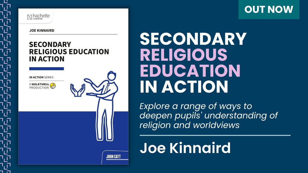 HLearningPD's tweet image. Whether you're starting your teaching journey, or an experienced teacher seeking inspiration, Secondary Religious Education in Action is an essential guide for everyone involved with religious education in the classroom.

Learn more: hachettelearning.com/history/second…

#OutNow #RETeaching