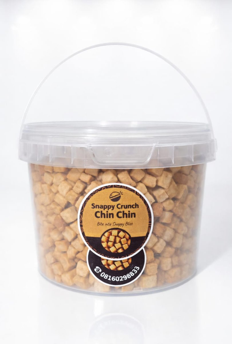 JuicyDaddy12's tweet image. GOOD MORNING X

Snappy Crunch Chin Chin is always available and ready for delivery 🚚🚚 

DM to order for yours 
08160298833
#chinchin