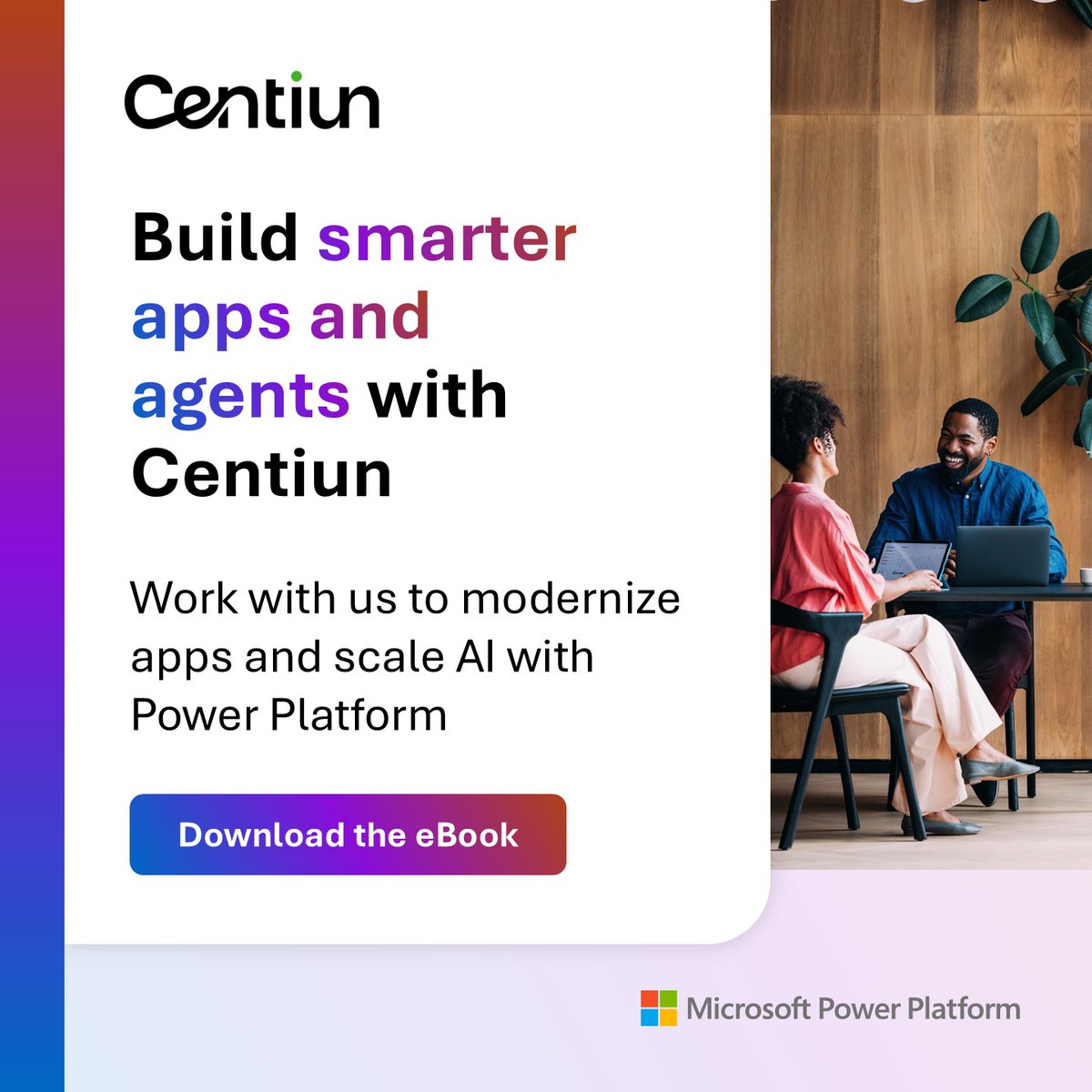 centiunuk's tweet image. REMINDER: Discover how #Microsoft #PowerPlatform and #CopilotStudio help leading organisations reduce development time, boost productivity, and #automate at scale.

E-book here:

centiun.com/wp-content/upl…