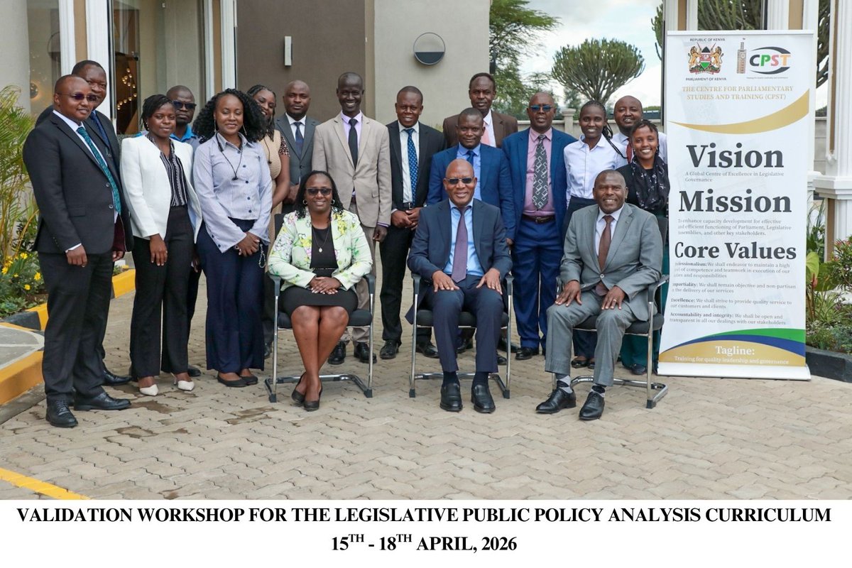 Centre for Parliamentary Studies and Training tweet media