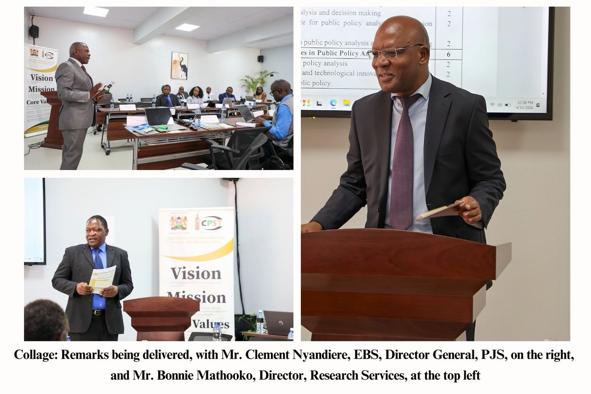 Centre for Parliamentary Studies and Training tweet media
