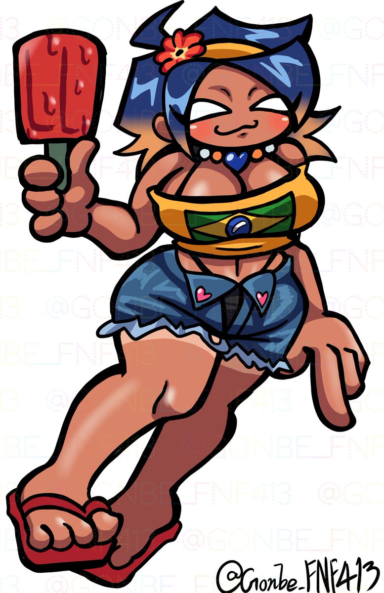 Gonbe_FNF413's tweet image. Brazilian Nene
#FNFnene #FNF