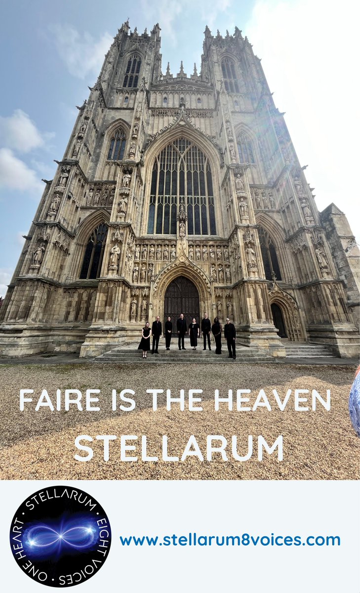 cccdub's tweet photo. Tuesday 26 May at 13:30: Stellarum live at Christ Church Cathedral.

An 8-voice ensemble performing a beautiful programme of choral music — “eight voices, one heart”. Enjoy as part of your afternoon in Dublin, with stunning nave acoustics.

🔗🎟️ https://t.co/hPoK07ijeY https://t.co/ksJ9OpyLjE