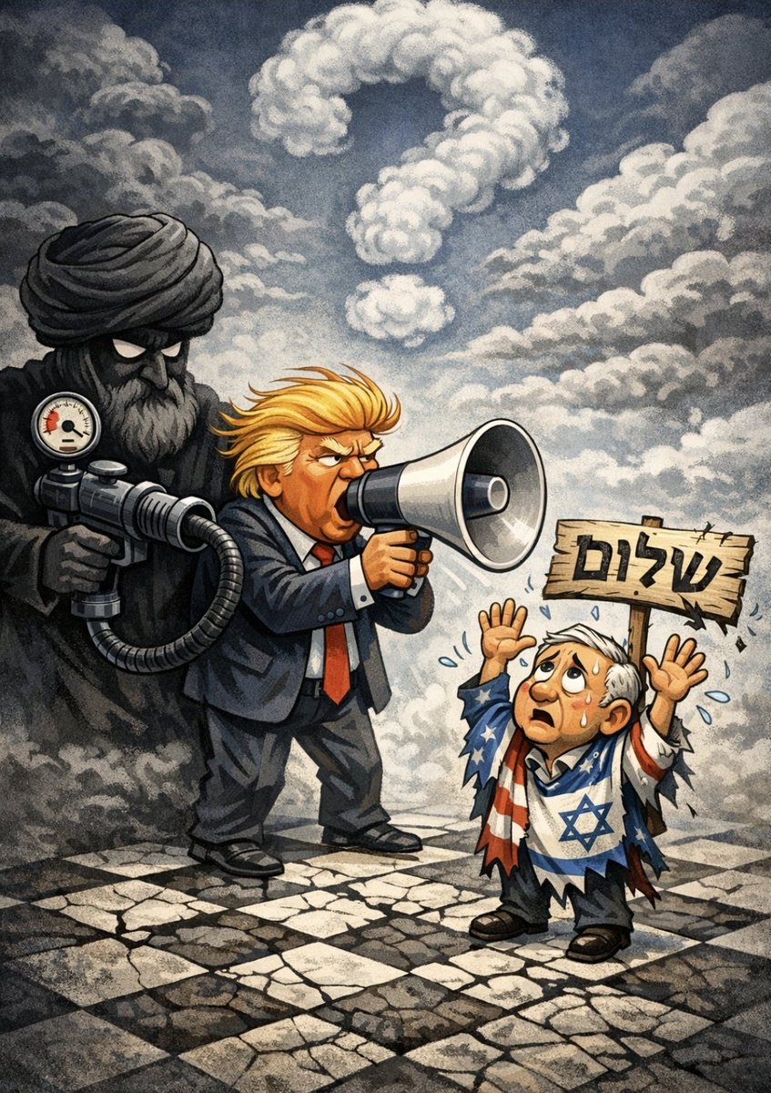 אז שמתי לכן.ם תרשים זרימה פשוט, חד וכואב.
למי שרוצה להבין את ההתפתחויות במזה"ת בשבוע האחרון