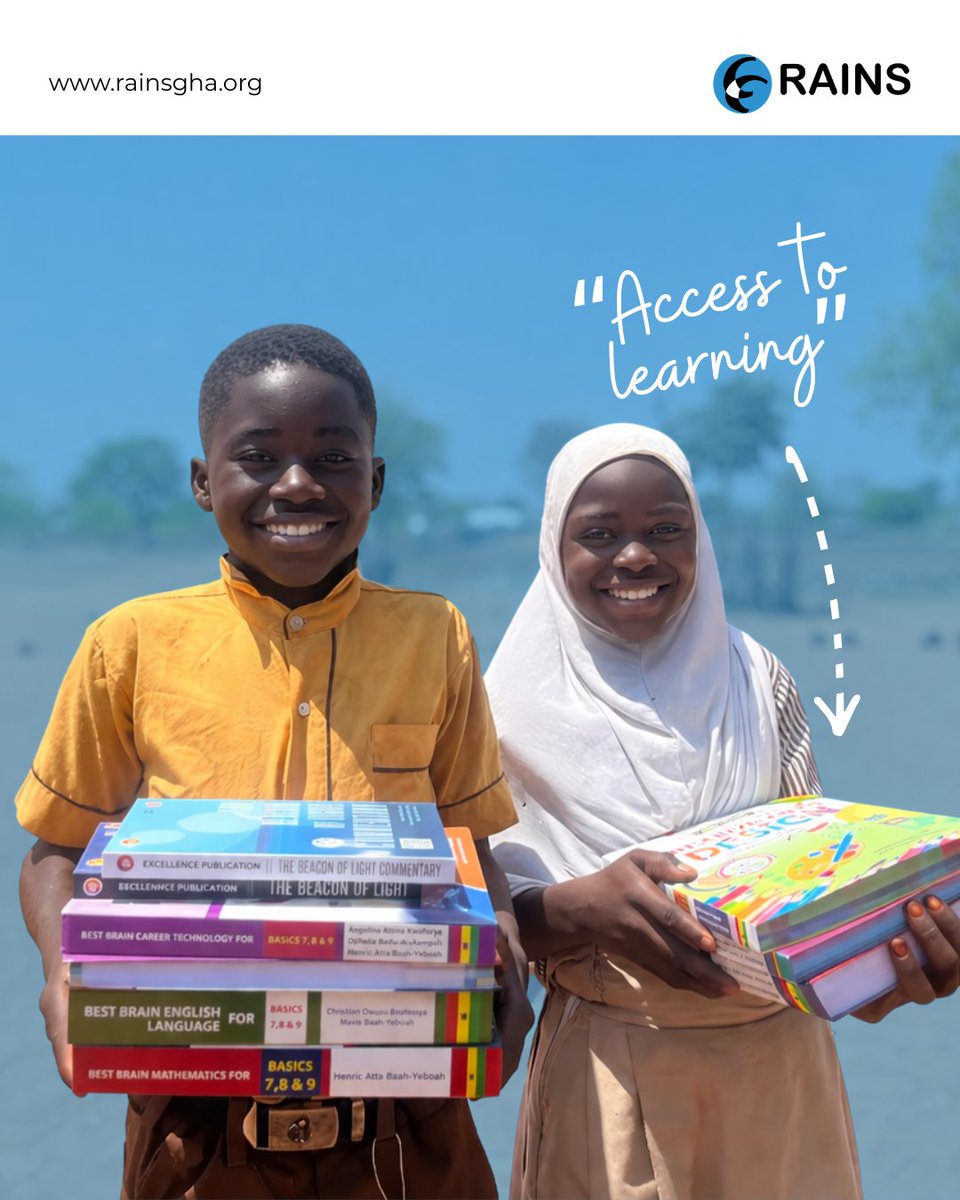 rainsgh's tweet image. RAINS is providing textbooks for teachers through the INCOME program to improve teaching and learning in schools.

With support from @kinvia_ca , we are expanding access to quality education.

#AccessToLearning #RAINS #Education