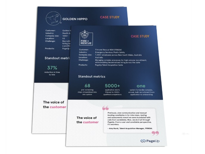 PSMcomms's tweet photo. ▶️ Client: PageUp

▶️ Situation: 3 brands merging into 1 global identity. 

Our role? To rework &amp; redesign 40+ case studies so they spoke with one unified voice, aligned to the new global brand.

Read how we unified #content at scale: https://t.co/GiH4bF0JdO

#marketing https://t.co/EPuZ6TVxV9