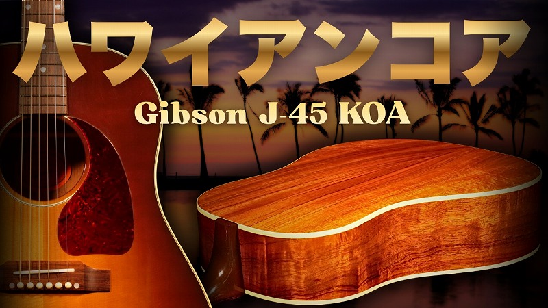 世界限定75本の特別モデル！「Gibson J-45 Koa」販売スタートです！
youtube.com/watch?v=RndX5l…
#GIBSON #GIBSONJ45 #HawaiianKoa