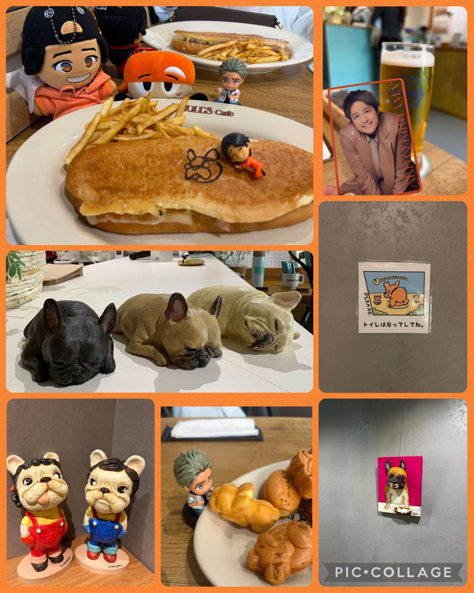 hina_wanwan's tweet image. グッズだけ買うつもりで行ったのに、オープン2日目で念願のキューバサンド&amp;amp;オリオンビール⭐︎を食す。
ありがたや〜😊
キューバサンドは見た目よりボリューミー😳
お腹を空かせて行った方がいいよ👍🏻
わんこ連れの方も多くて、このまま地元に定着するといいね🧡

 #fbullscafe
#桐山照史
#中目黒