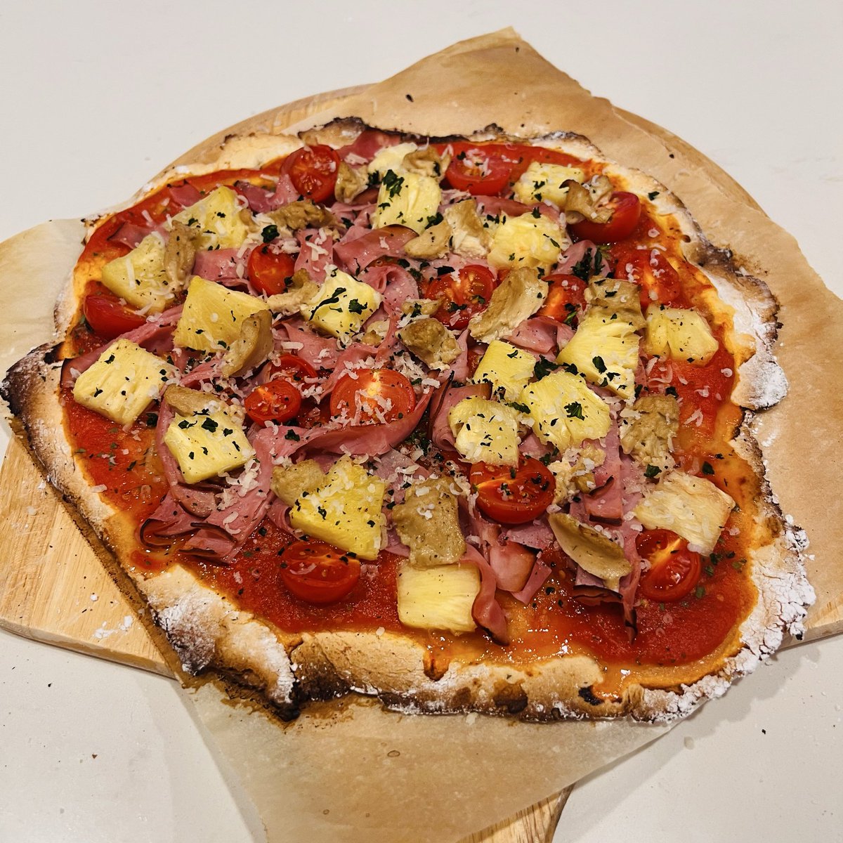 ScottBeats5067's tweet image. Pizza night just got a whole lot better!🫄 No more forcing down a whole pie and regretting it afterwards 😒. Ditching gluten and dairy (hello cashew cheese!) has been a game-changer. My body (and taste buds) say thanks 🙏 #autoimmune #celiac #paleo #glutenfree