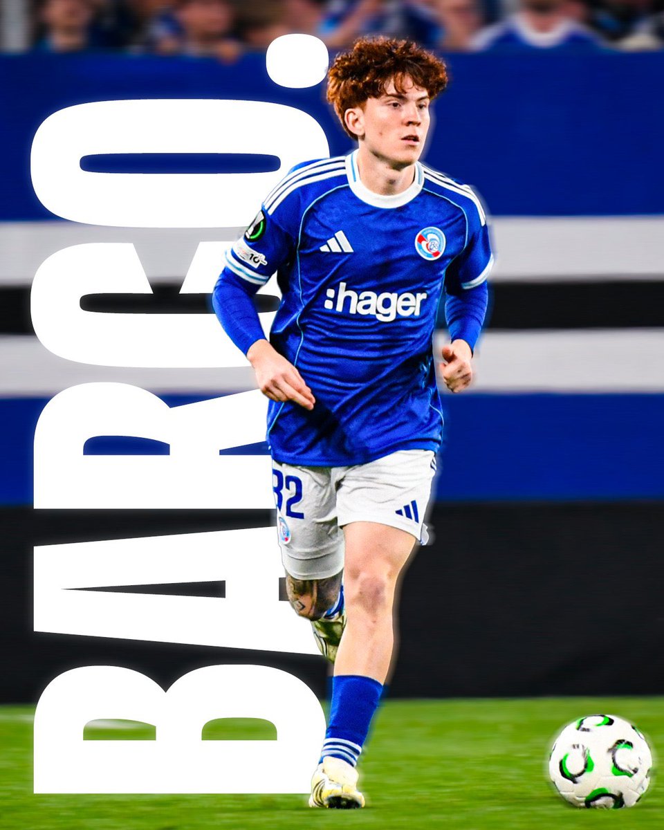 Bluecoxtra's tweet image. #UPDATE: Valentin Barco, who was hit against Mainz, left the Meinau stadium on crutches with his leg in a splint. The player did not know the seriousness of his injury, but he is likely to miss the match against Rennes on Sunday.

(@Direct__Racing / Dorian F.)