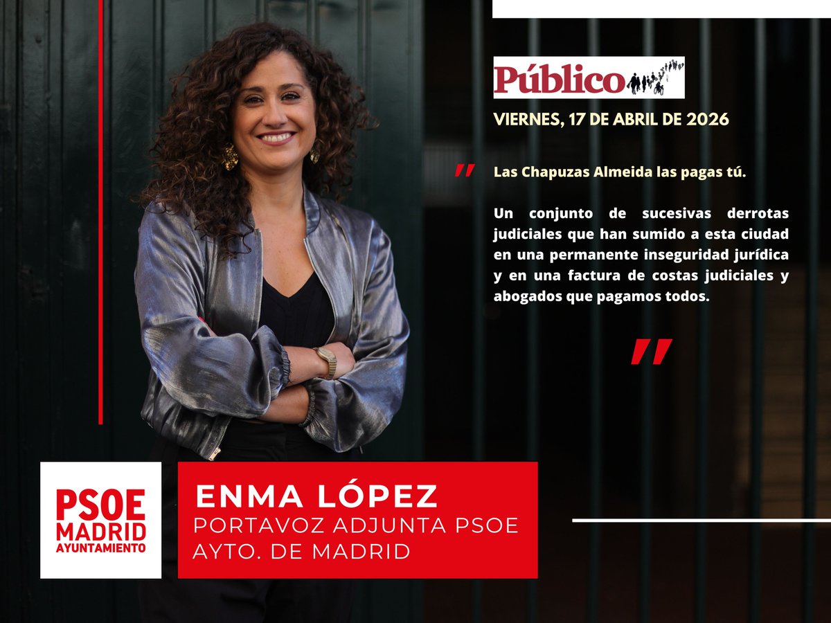 PSOE en Ayto Madrid tweet media