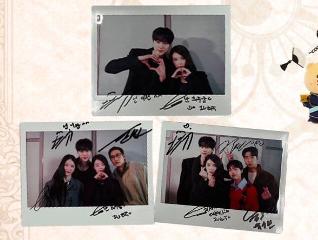 #PerfectCrown leads’ signed polaroids from MBC