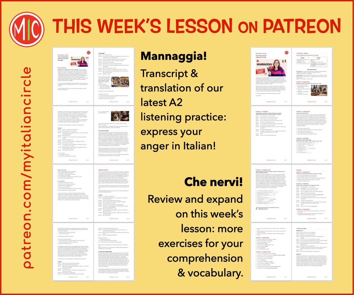 my Italian Circle tweet media