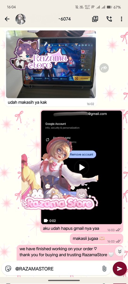 razama store - sc tumbal, batu evol & koin 1M tweet media