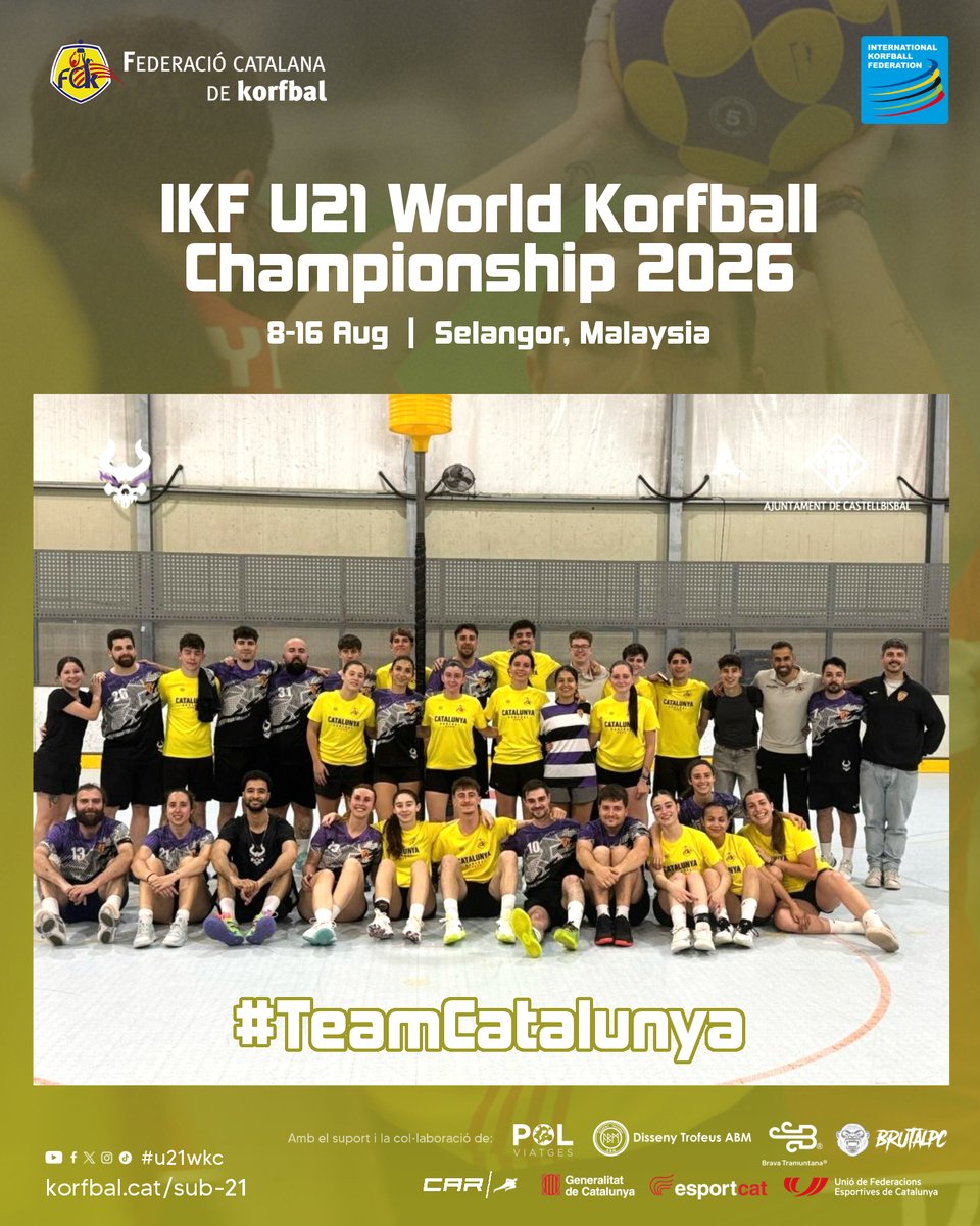 La preparació de la selecció catalana sub-21 de cara al Mundial de #Korfbal que es disputa aquest estiu a Malàisia continuen a bon ritme. 👏 ⚽️

La darrera sessió d'entrenament va tenir lloc ahir al vespre amb un amistós contra el @CKCastellbisbal. 💪 

📰 korfbal.cat/sub-21