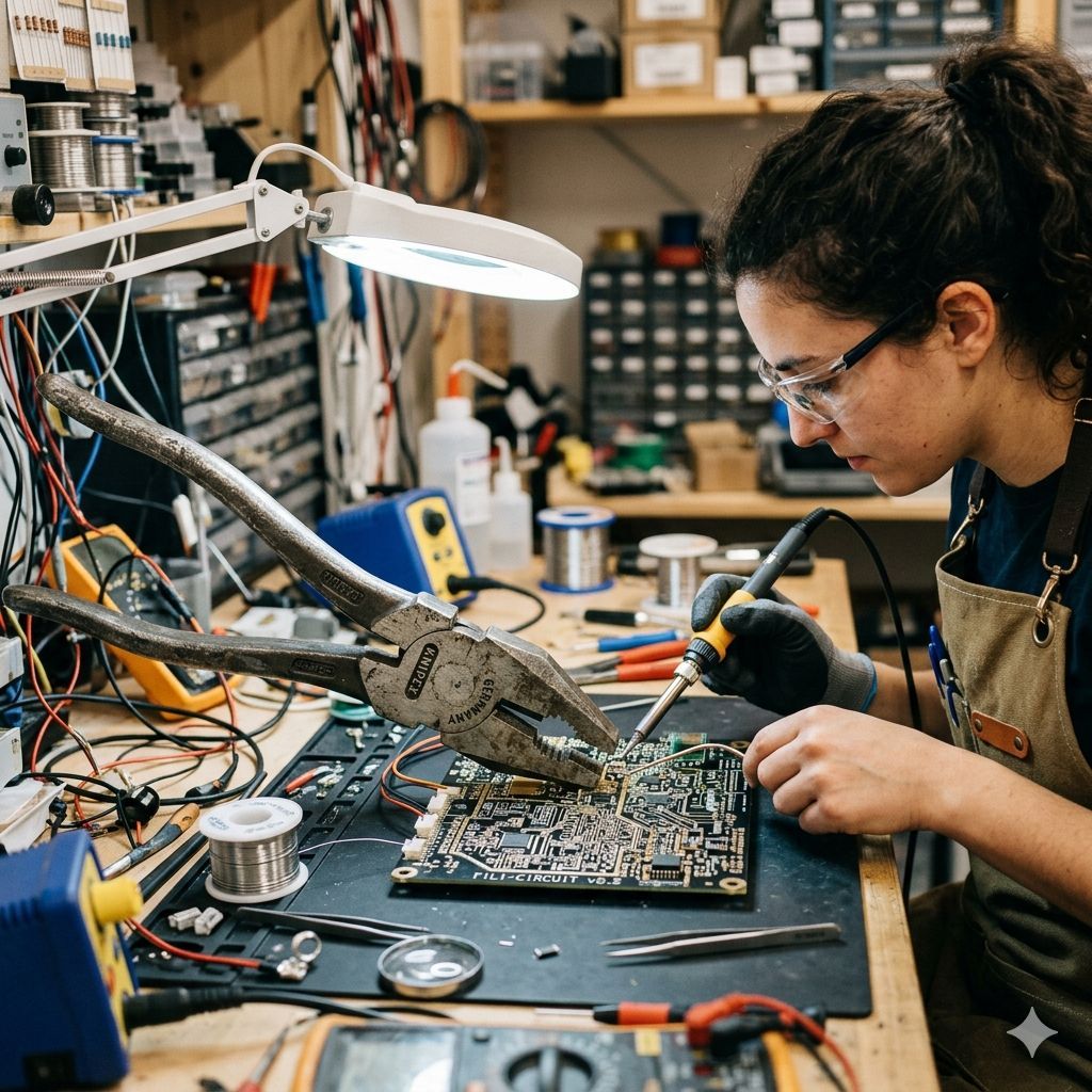 incurablemaker's tweet image. 𝗜𝗻𝘁𝗲𝗿𝗻𝗮𝘁𝗶𝗼𝗻𝗮𝗹 𝗗𝗮𝘆 𝗼𝗳 𝗨𝘀𝗶𝗻𝗴 𝗣𝗹𝗶𝗲𝗿𝘀 𝗮𝘀 𝗮 𝗛𝗲𝗮𝘁 𝗦𝗶𝗻𝗸
17th April

You are not the only one!
#MakerDay #MakersGonnaMake #Soldering #Electronics