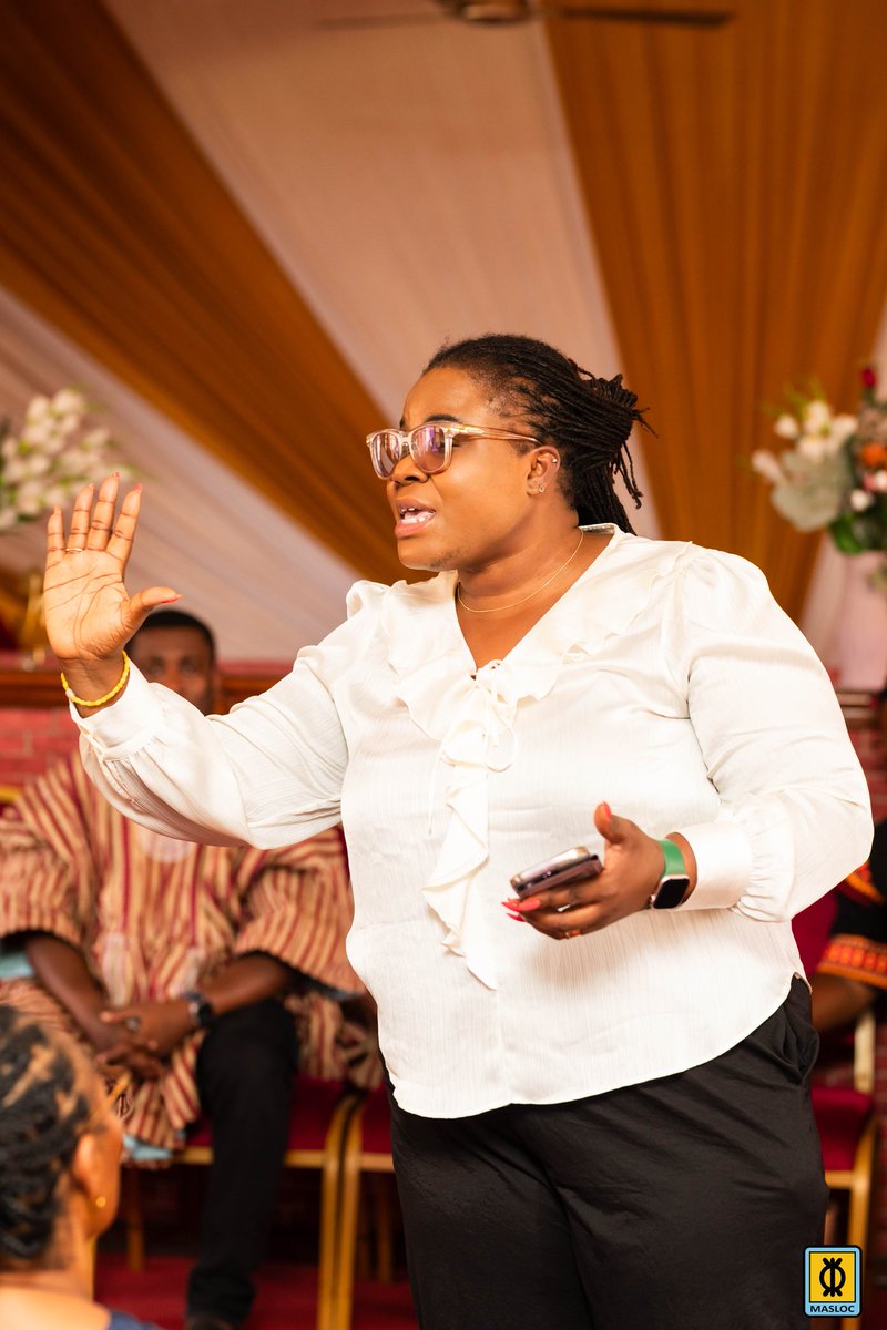 maslocgh's tweet photo. The CEO of MASLOC,Mad  Abigail Mensah,embarked on a market tour across the Greater Accra Region. The outreach forms part of a broader effort to empower market women and small business across the country by improving access to affordable financing and business support services. https://t.co/SJon0borSB
