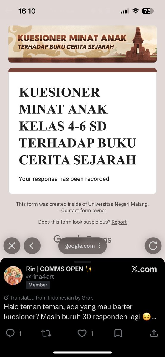 audrey | BARTER KUESIONER YUK LANGSUNG DM tweet media