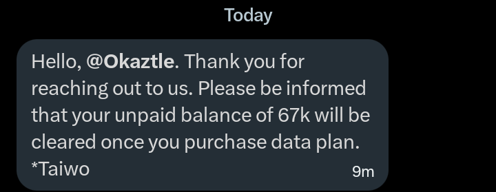Okaztle tweet picture