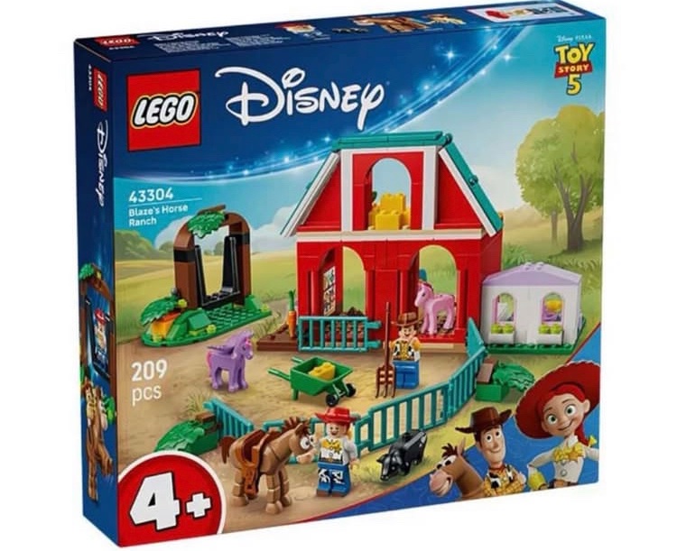 BlogsBrick's tweet image. Lego Disney Toy Story: Blaze’s Horse Ranch first look image

209 Pieces / €49.99 / 1st May 2026

#Lego #Legonews #Legoleaks #Disney #ToyStory