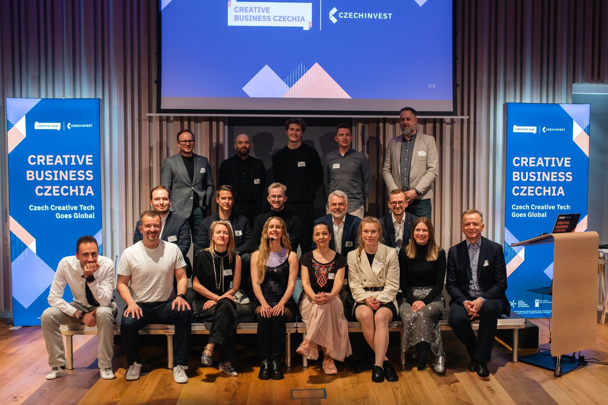 StartupsCZ's tweet photo. We have the winners! 👏 #CreativeBusinessCzechia2026

A day full of innovation, creativity, and great pitches!

Who impressed the jury the most this year?✨
🥇1st place #NaberiusTech
🥈2nd place #FLAEROBOTICS
🥉3rd place #QuaternAR

The Audience Award #Knither🎈

Congrats! 🙌 https://t.co/XS95VcKphT