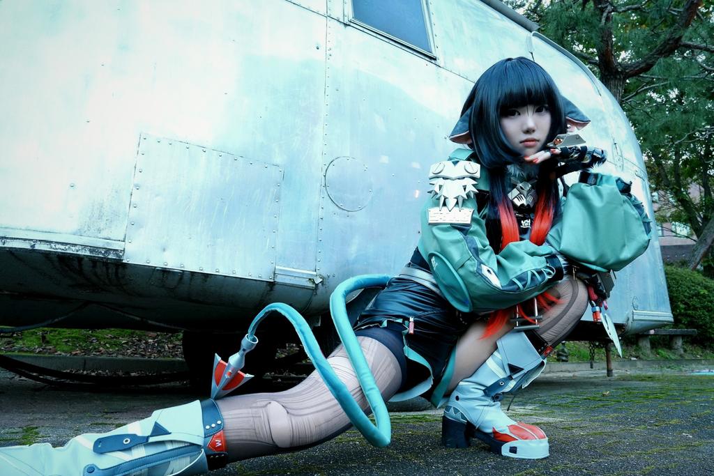 ryori27's tweet photo. 「정말 너무하네... 이런 쓸모없는 눈 따윈 이참에...
🍎🗡」
#zenlesszonezero #zzzero 
#janedoe #cosplay https://t.co/FK9DFAibiY